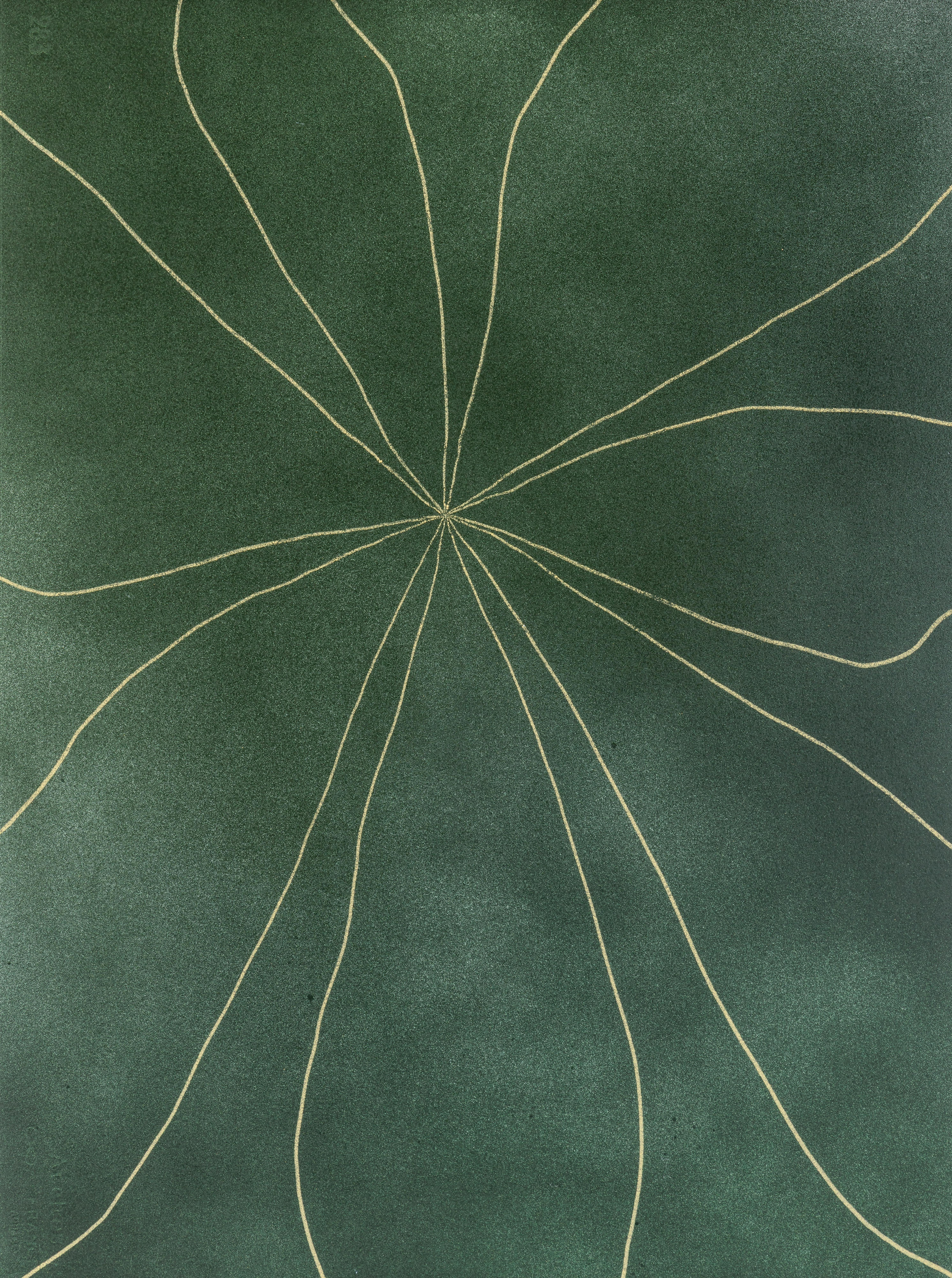 Expansion Portrait in Sea Green, (Floral)